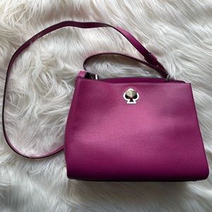 Kate Spade Romy Medium Satchel in Berry Blitz